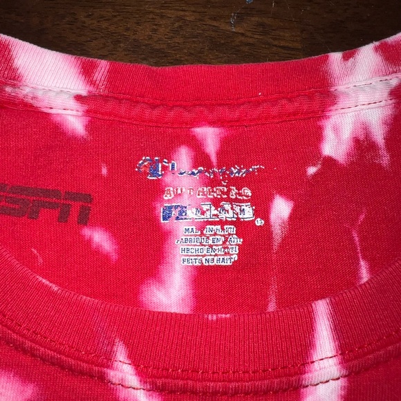 Repurposed bleached tee ESPN - Picture 3 of 3